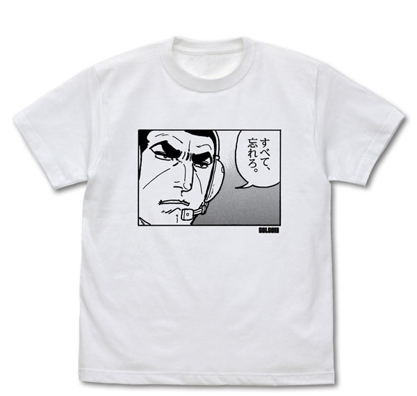 COSPA Golgo 13 Duke Togo "Forget everything." T-shirt /WHITE-L รูปภาพ 1