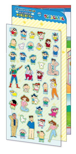 Ensky Crayon Shin-chan PSW-07 Pocket Sticker World 图片 1