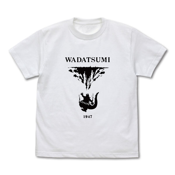 COSPA GODZILLA MINUS ONE Godzilla sinking to the bottom of the sea T-shirt /WHITE-L