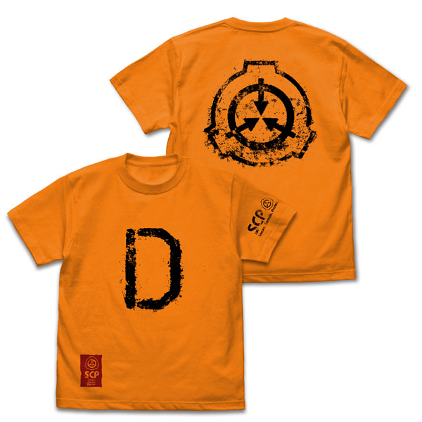 COSPA SCP Foundation D Class Personnel T-shirt /ORANGE-S