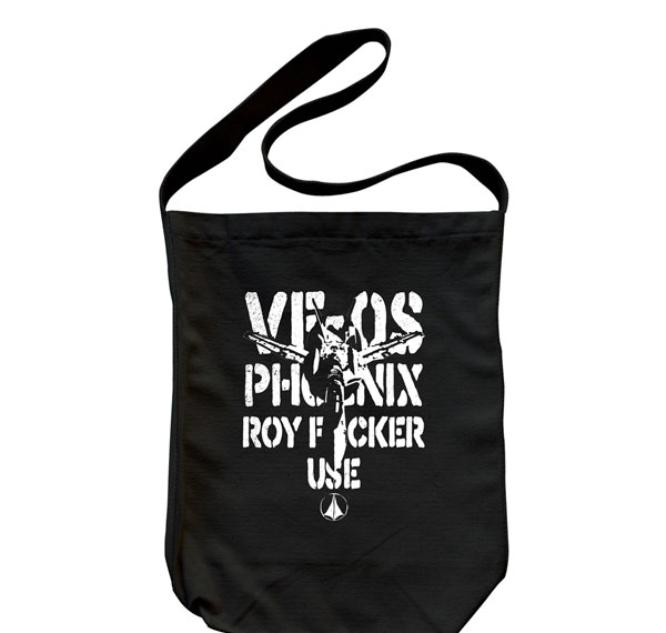 COSPA Macross Zero VF-0S Phoenix Shoulder Tote Bag /BLACK รูปภาพ 1
