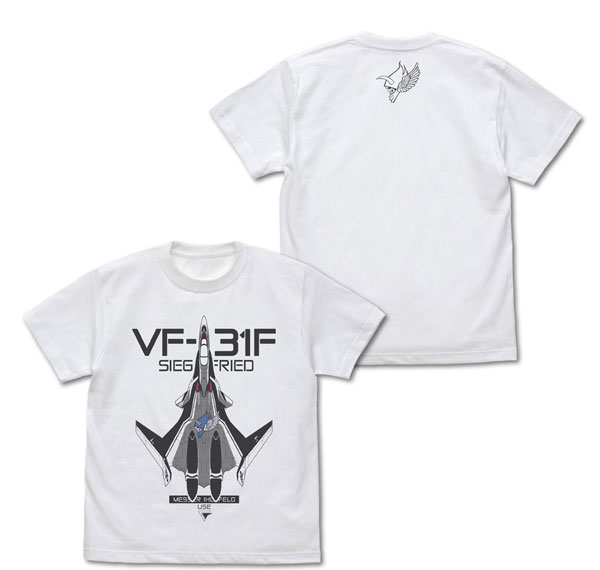 COSPA Macross Delta VF-31F Siegfried T-shirt /WHITE-S รูปภาพ 1