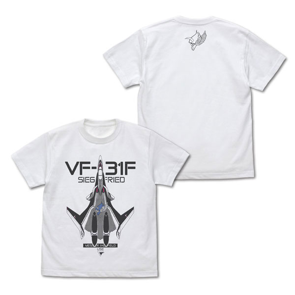 COSPA Macross Delta VF-31F Siegfried T-shirt /WHITE-M 图片 1