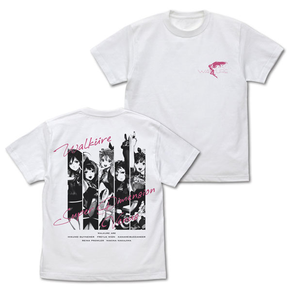 COSPA Macross Delta We're Walkure T-shirt /WHITE-S
