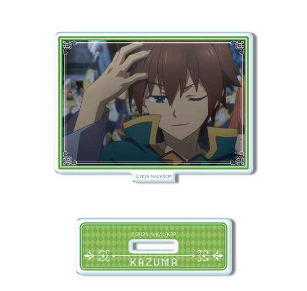 License Agent KonoSuba 3 Mini Acrylic Stand Design 01 (Kazuma) รูปภาพ 1