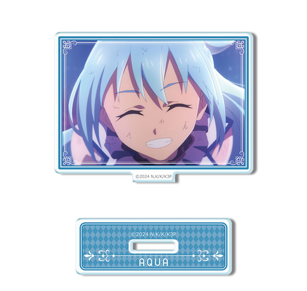 License Agent KonoSuba 3 Mini Acrylic Stand Design 02 (Aqua /A) Bild 1