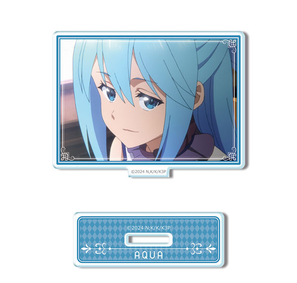 License Agent KonoSuba 3 Mini Acrylic Stand Design 03 (Aqua /B) รูปภาพ 1