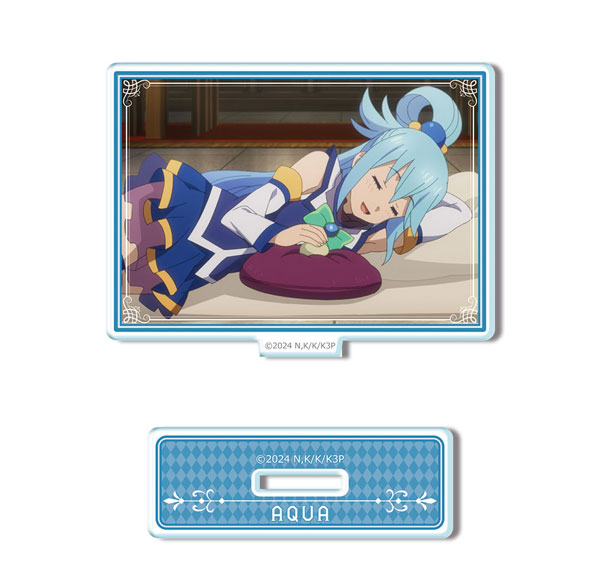 License Agent KonoSuba 3 Mini Acrylic Stand Design 05 (Aqua /D) รูปภาพ 1