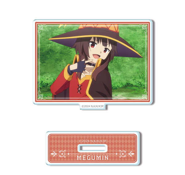 License Agent KonoSuba 3 Mini Acrylic Stand Design 07 (Megumin /B) รูปภาพ 1