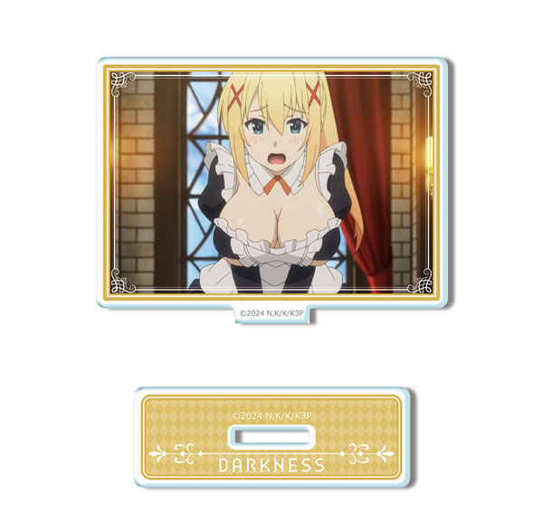 License Agent KonoSuba 3 Mini Acrylic Stand Design 09 (Darkness /A) Bild 1