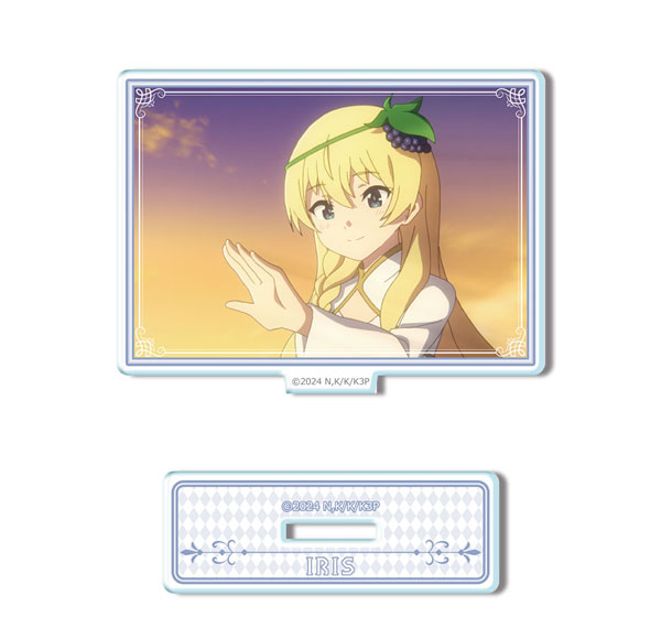 License Agent KonoSuba 3 Mini Acrylic Stand Design 12 (Iris /B) รูปภาพ 1