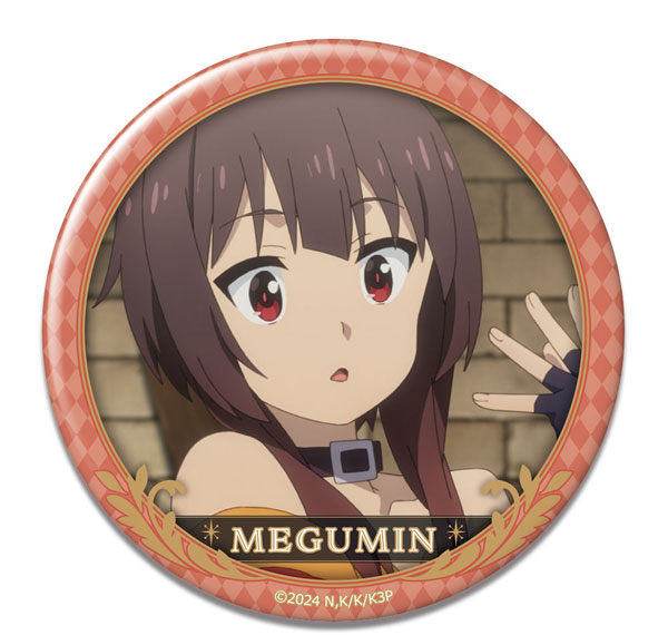 License Agent KonoSuba 3 Tin Badge Design 08 (Megumin /C) รูปภาพ 1