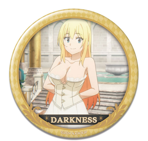 License Agent KonoSuba 3 Tin Badge Design 09 (Darkness /A) Bild 1