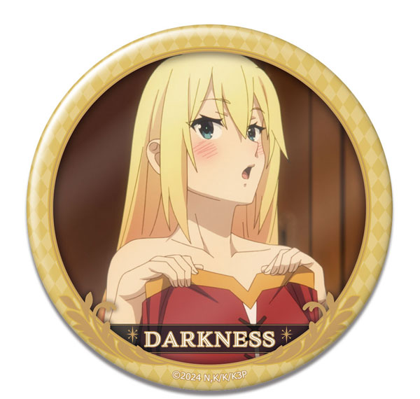 License Agent KonoSuba 3 Tin Badge Design 10 (Darkness /B) Bild 1