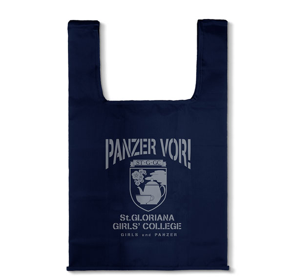 COSPA Girls und Panzer das Finale St. Gloriana Girls Academy Eco Bag /NAVY Bild 1