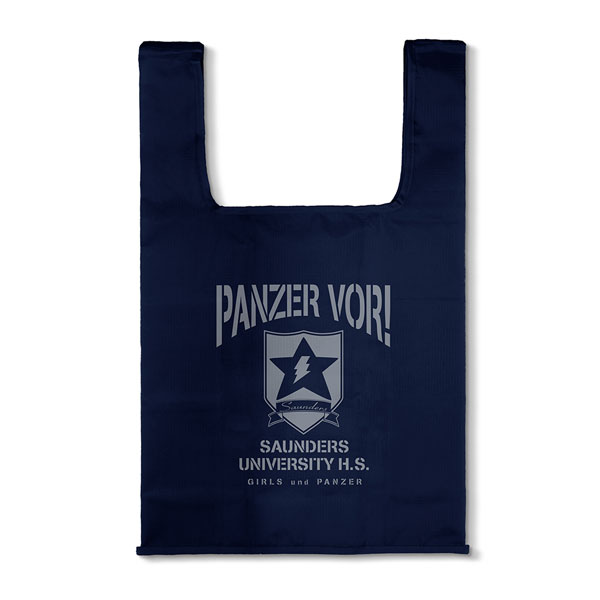 COSPA Girls und Panzer das Finale Saunders University High School Eco Bag /NAVY