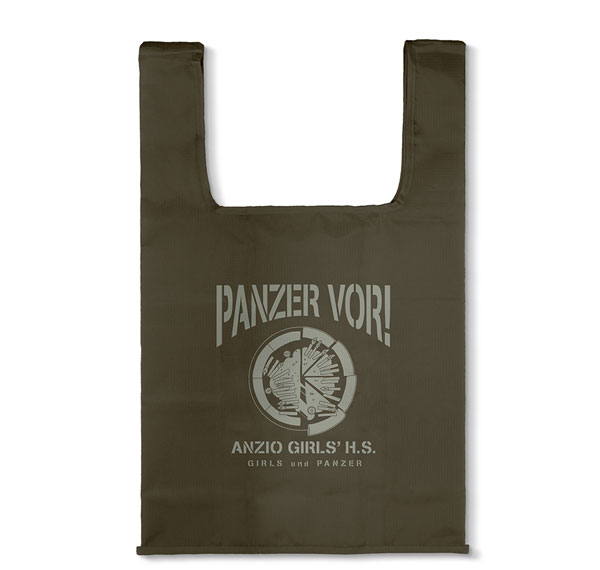 COSPA Girls und Panzer das Finale Anzio High School Eco Bag /OLIVE รูปภาพ 1