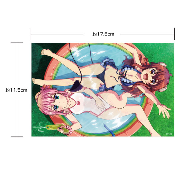 COSPA The Demon Girl Next Door 2nd Season Yuuko & Momo in Swimsuit Acrylic Art Stand Bild 1