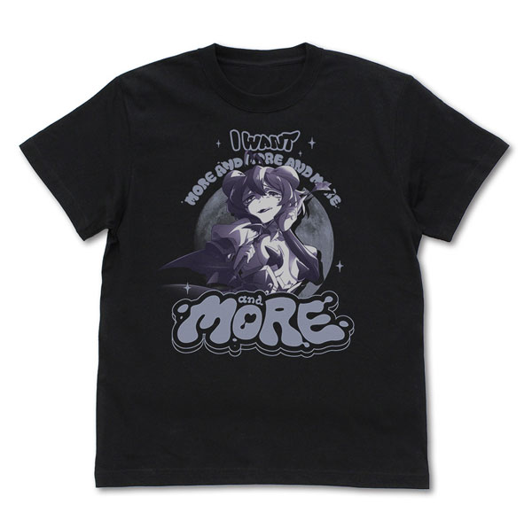 COSPA TV Anime "Gushing over Magical Girls" Baiser-sama T-shirt / BLACK-S รูปภาพ 1