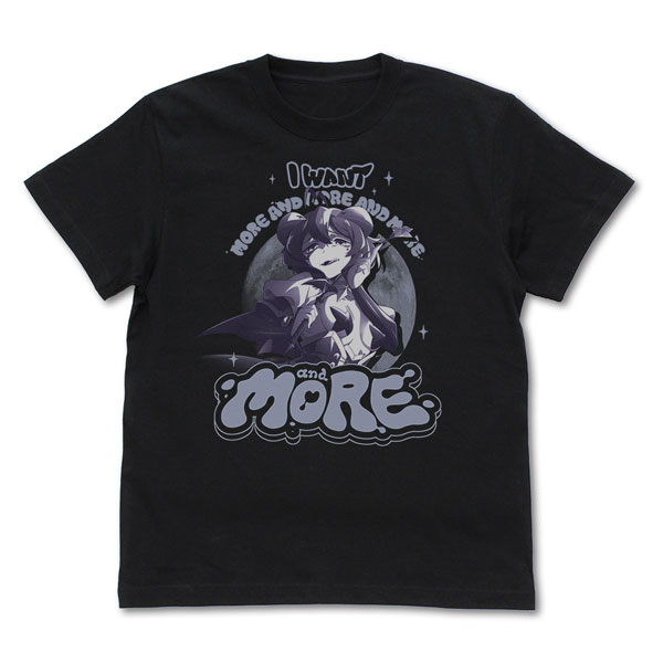 COSPA TV Anime "Gushing over Magical Girls" Baiser-sama T-shirt / BLACK-L