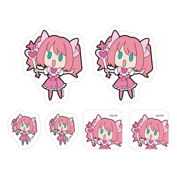 COSPA TV Anime "Gushing over Magical Girls" Magia Magenta Mini Sticker Set