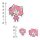COSPA TV Anime "Gushing over Magical Girls" Magia Magenta Mini Sticker Set Bild 3