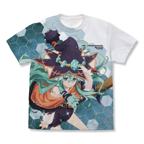 COSPA Date A Live V Natsumi Full Graphic T-shirt /WHITE-S