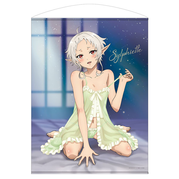 COSPA Mushoku Tensei: Jobless Reincarnation II -Isekai Ittara Honki Dasu- New Illustration Sylphiette 100cm Wall Scroll Babydoll Ver.