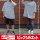 COSPA Bonobono Big Silhouette T-shirt /ACID BLUE-XL รูปภาพ 2