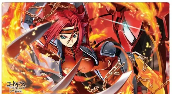 TSUKINAGI Rubber Desk Mat Collection Code Geass: Lelouch of the Rebellion Lost Stories Kallen Bild 1