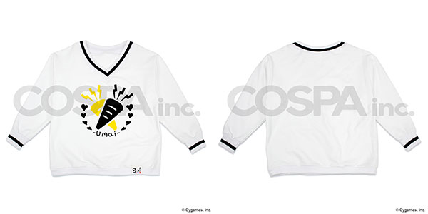 COSPA Umamusume Pretty Derby Tamamo Cross "Umai" Sweatshirt /S รูปภาพ 1