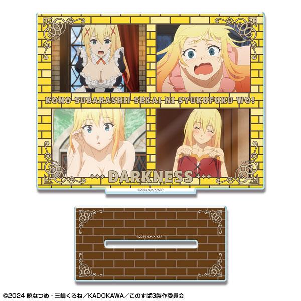 License Agent KonoSuba 3 Acrylic Stand Design 03 (Darkness)