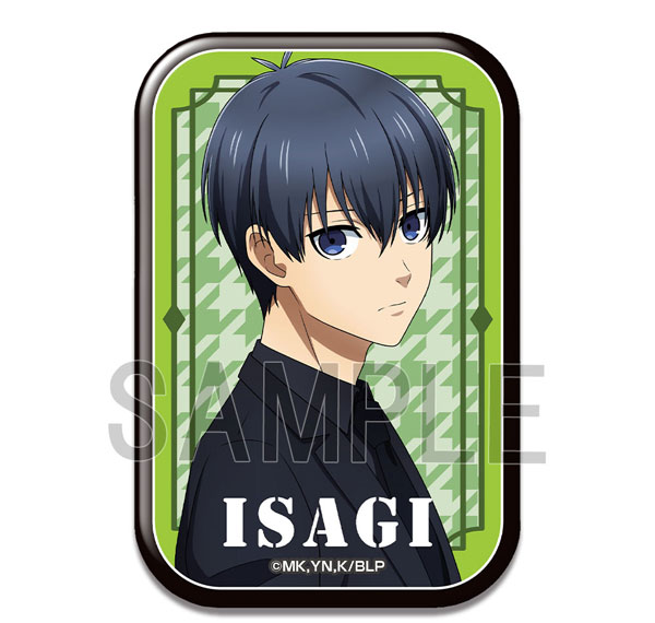 License Agent TV Anime "Bluelock" Rectangle Tin Badge Design 13 (Yoichi Isagi /C) รูปภาพ 1