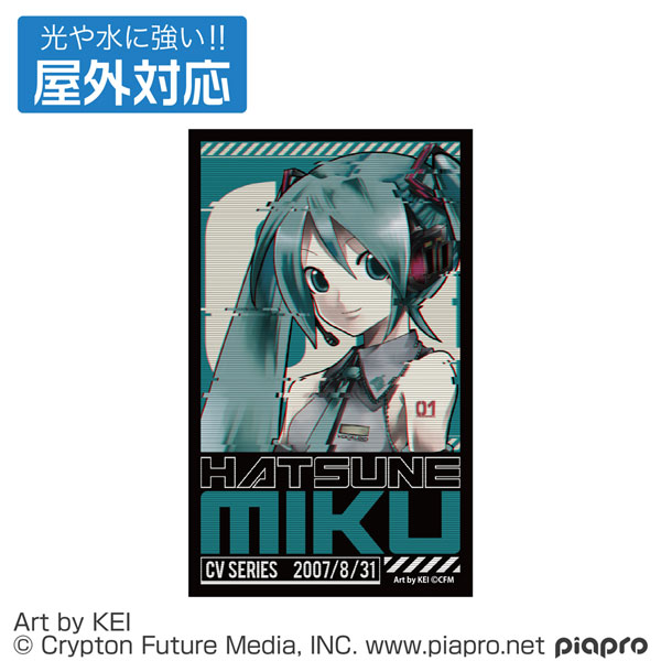 COSPA Hatsune Miku Outdoor Compatible Sticker
