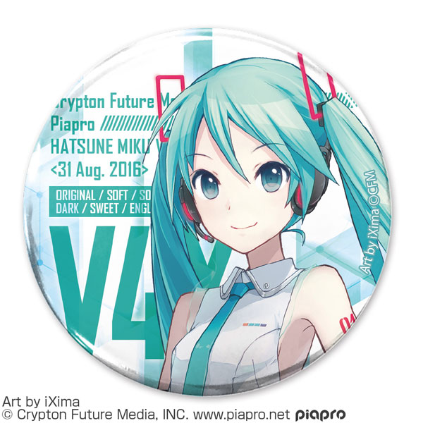 COSPA Hatsune Miku V4X 65mm Tin Badge