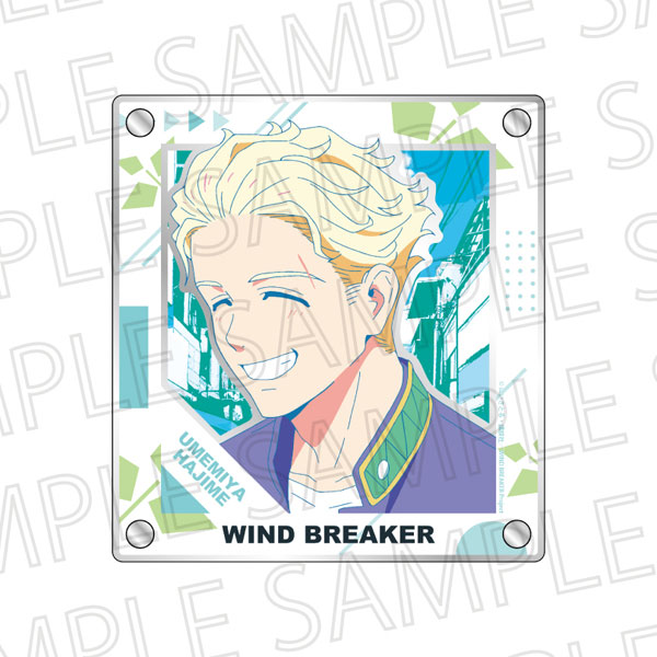SR-GYM WIND BREAKER 3-part Acrylic Mirror Plate (Pop Color) Hajime Umemiya 图片 1