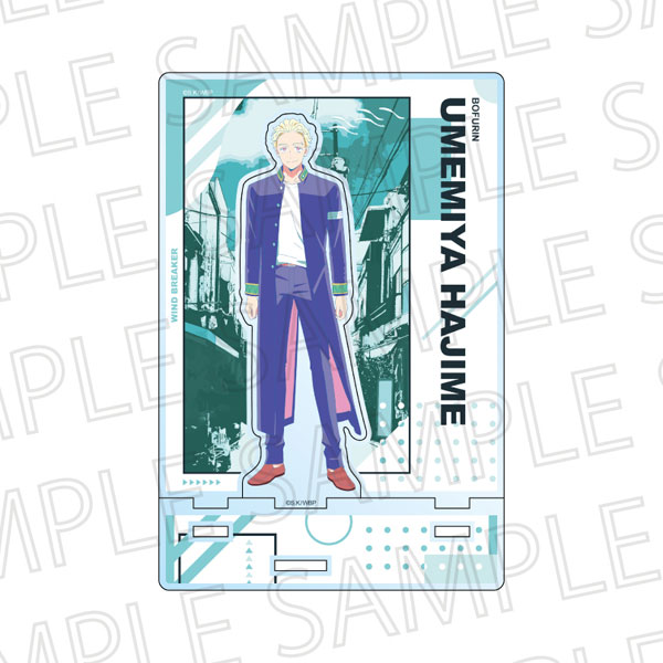 SR-GYM WIND BREAKER Cut-out Acrylic Stand (Pop Color) Hajime Umemiya 图片 1