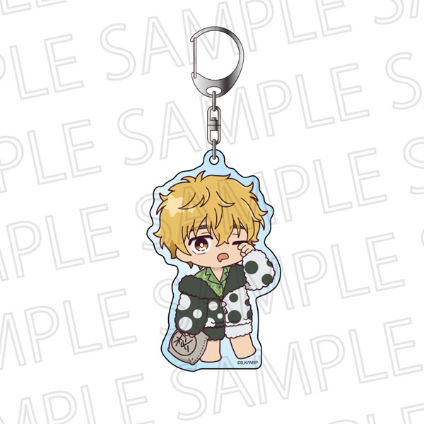 SR-GYM WIND BREAKER Relax Time Acrylic Keychain Akihiko Nirei 图片 1