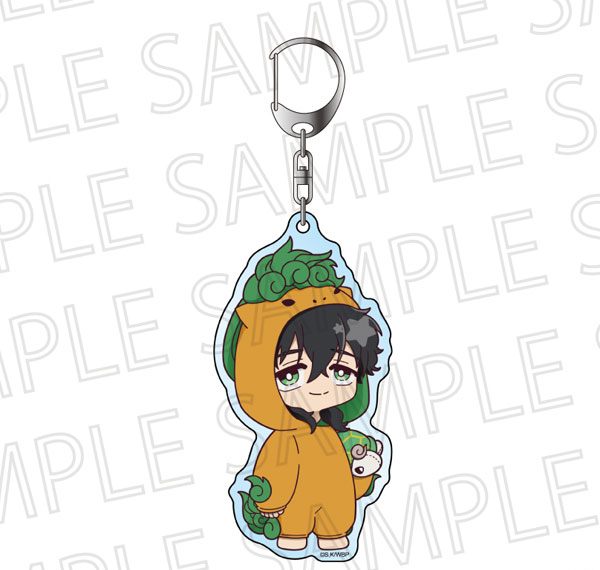 SR-GYM WIND BREAKER Relax Time Acrylic Keychain Jou Togame รูปภาพ 1