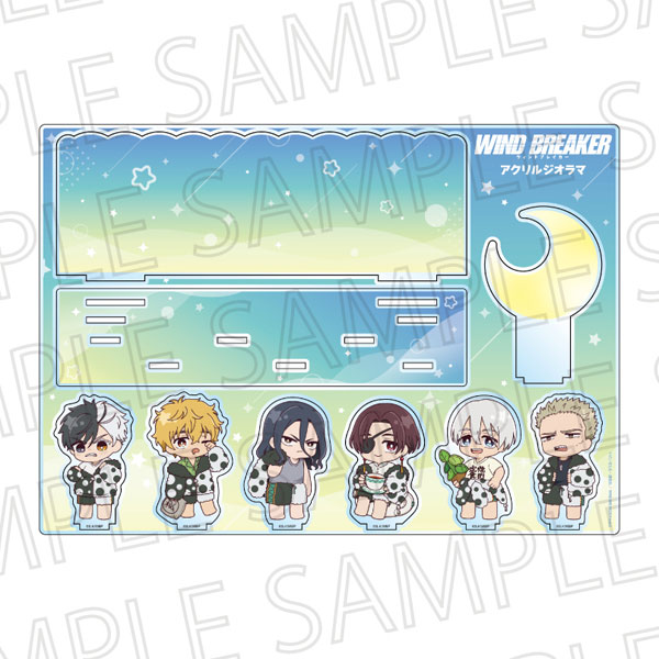 SR-GYM WIND BREAKER Relax Time Acrylic Diorama Bofurin