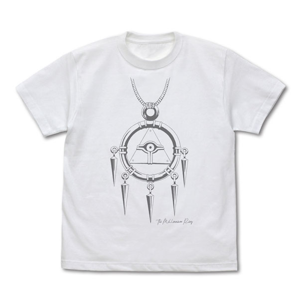 COSPA Yu-Gi-Oh! Duel Monsters Millennium Ring T-shirt /WHITE-S รูปภาพ 1