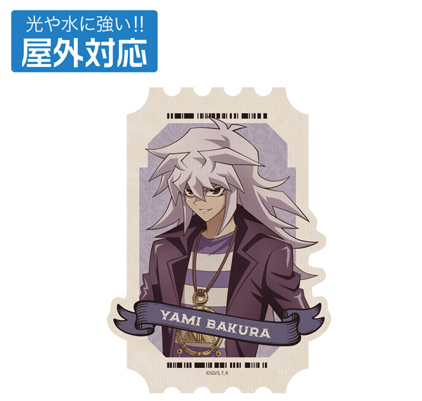 COSPA Yu-Gi-Oh! Duel Monsters New Illustration Yami Bakura Outdoor Sticker Off Mode Duelist Ver.