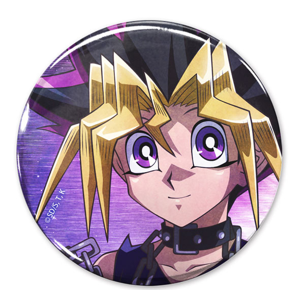 COSPA Yu-Gi-Oh! Duel Monsters New Illustration Yugi Muto 65mm Tin Badge Off Mode Duelist Ver. รูปภาพ 1