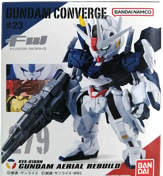 Bandai FW GUNDAM CONVERGE #23 Gundam Aerial (Rebuild) Bild 1