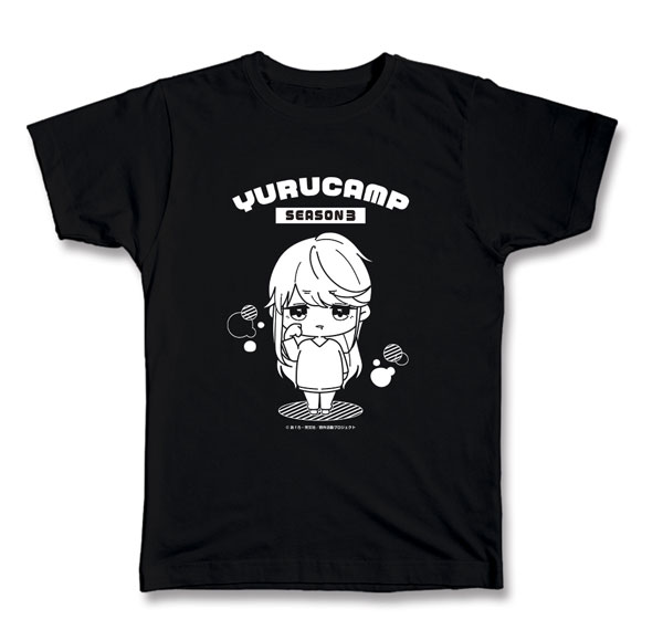 License Agent Yuru Camp SEASON3 T-shirt XL Size Design 02 (Rin Shima) [YuruPuni] รูปภาพ 1