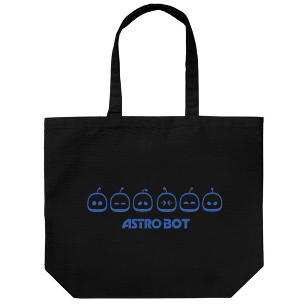 COSPA ASTRO BOT Large Tote Bag /BLACK