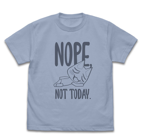COSPA Dokodemo Issho Toro's "Nope Not Today" T-shirt /ACID BLUE-M Bild 1