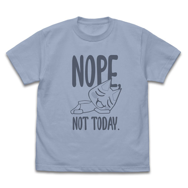 COSPA Dokodemo Issho Toro's "Nope Not Today" T-shirt /ACID BLUE-L