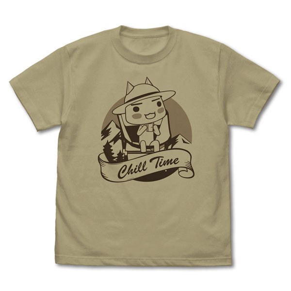 COSPA Dokodemo Issho Toro T-shirt Relaxing Camp Ver./SAND KHAKI-S