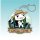 COSPA Dokodemo Issho Toro Acrylic Multipurpose Keychain Relaxing Camp Ver. imagen 2